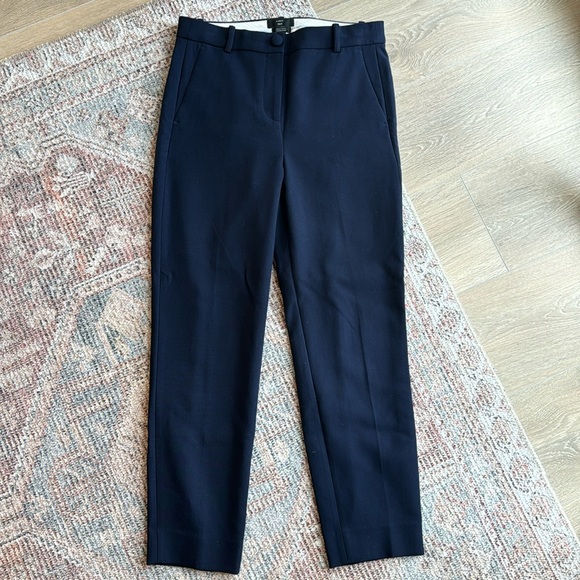 J. Crew High Rise Cameron Pants Navy - Picture 1 of 4